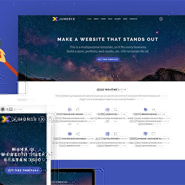 Joomla template